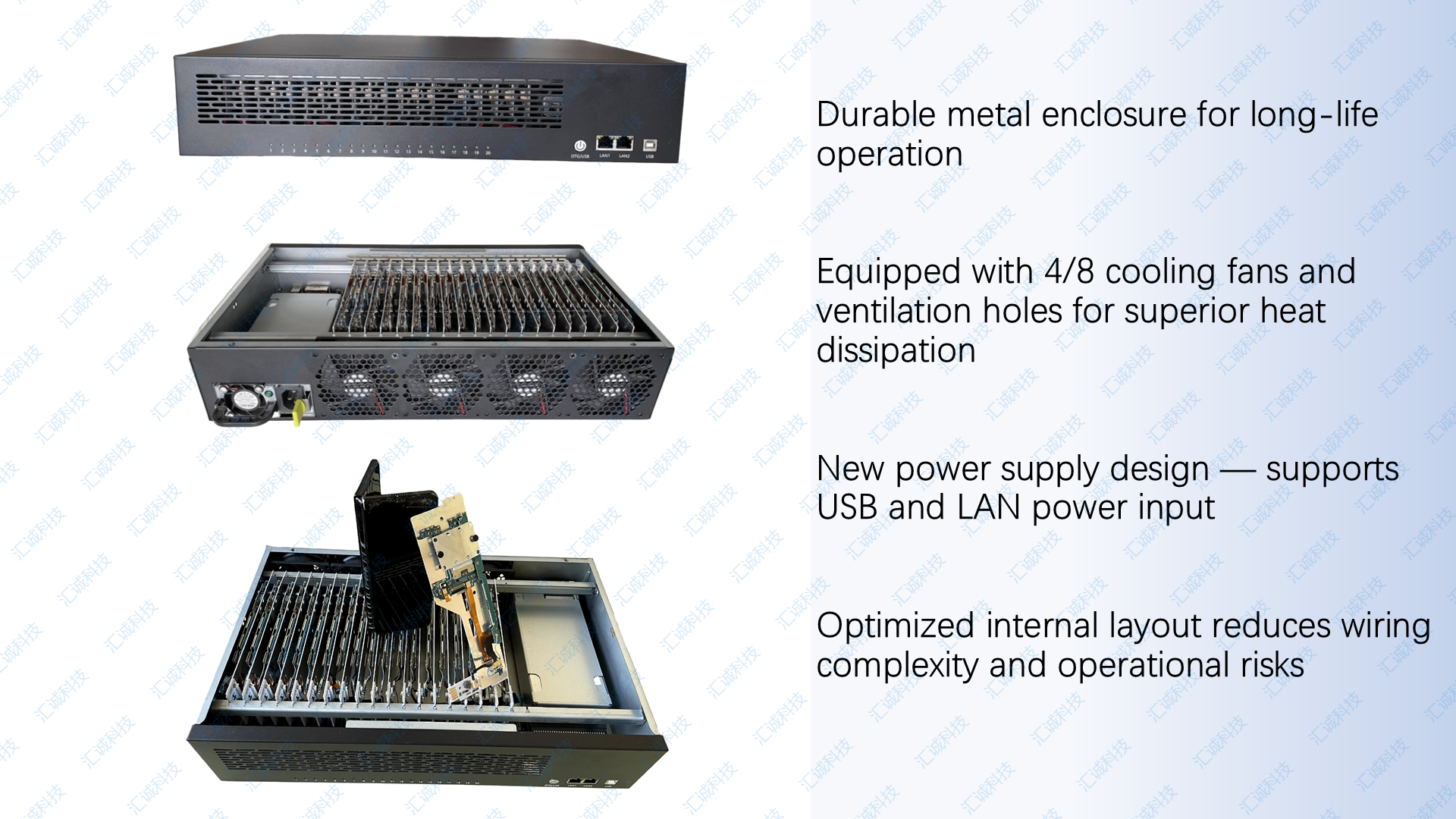 High-density mobile farm server