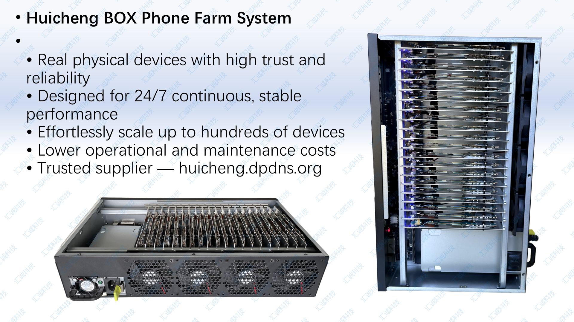 Enterprise device farm enclosure