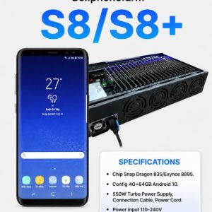 Samsung S8/S8+ 20-Node Phone Farm Box